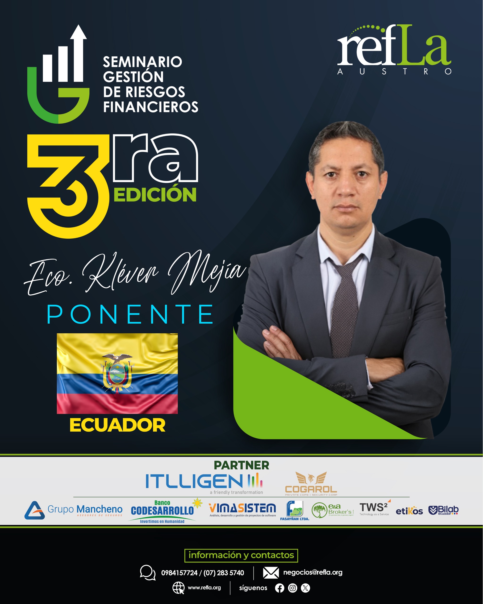 Econ. Klever Mejía
